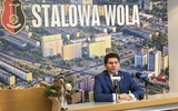 Stalowa Wola, Urząd Miasta. Konferencja prasowa.