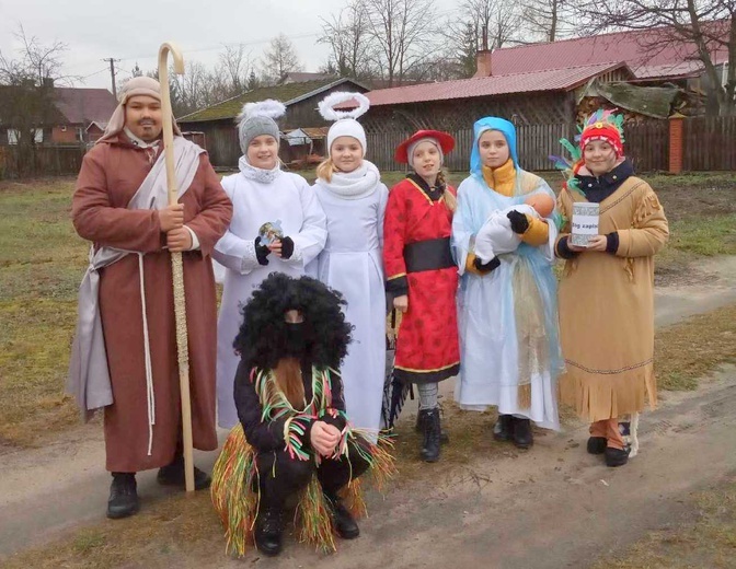 Kolęda misyjna w Ociece