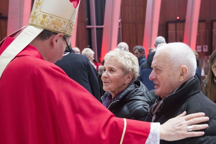 Jubileusze małżeńskie w Świątyni Opatrzności Bożej