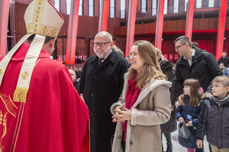 Jubileusze małżeńskie w Świątyni Opatrzności Bożej