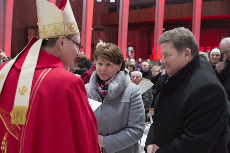 Jubileusze małżeńskie w Świątyni Opatrzności Bożej