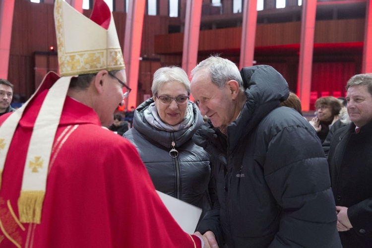 Jubileusze małżeńskie w Świątyni Opatrzności Bożej