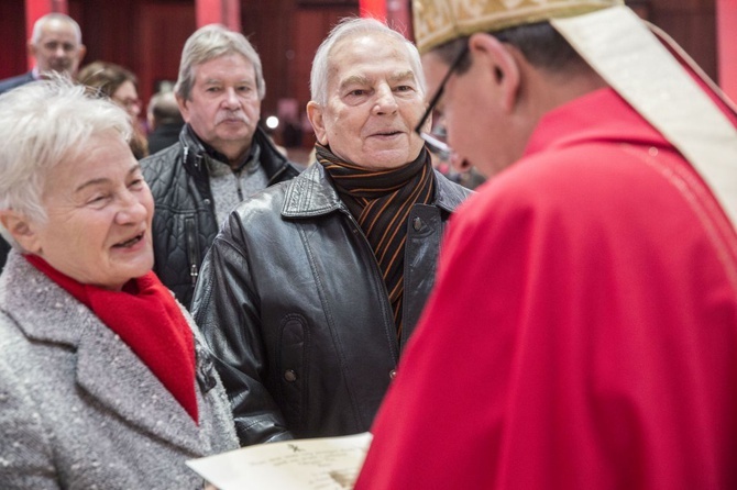 Jubileusze małżeńskie w Świątyni Opatrzności Bożej