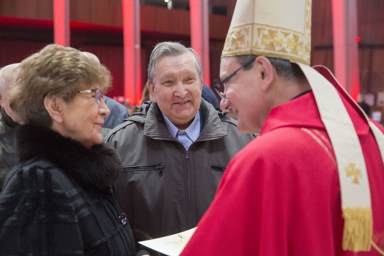 Jubileusze małżeńskie w Świątyni Opatrzności Bożej