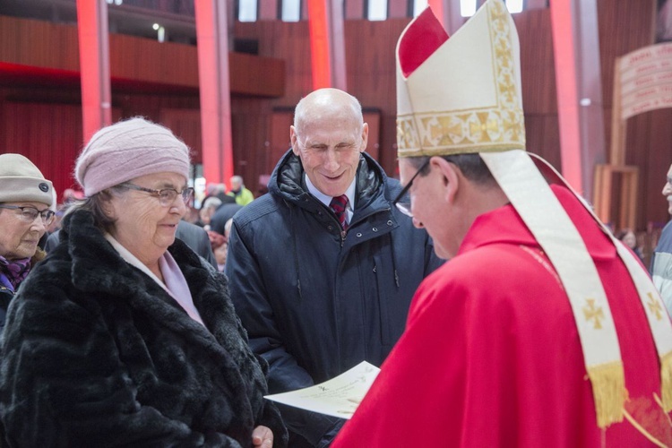 Jubileusze małżeńskie w Świątyni Opatrzności Bożej