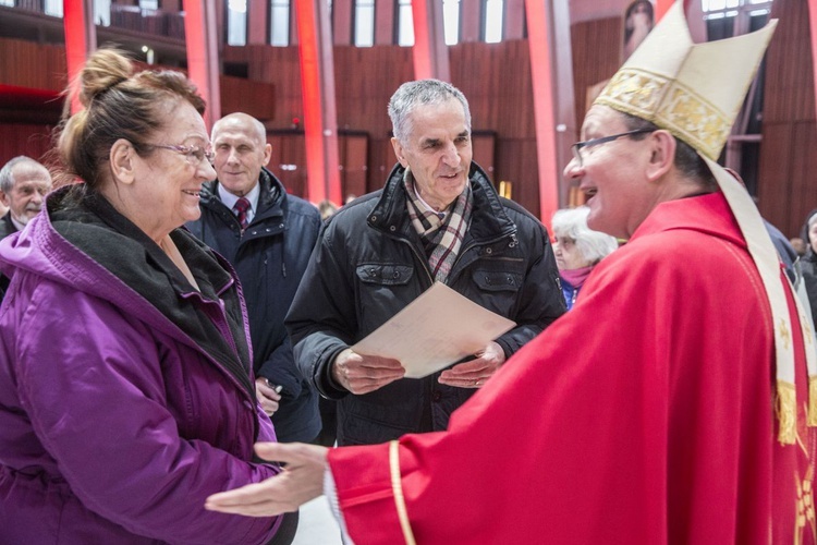 Jubileusze małżeńskie w Świątyni Opatrzności Bożej