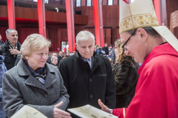 Jubileusze małżeńskie w Świątyni Opatrzności Bożej