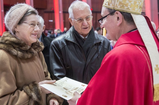 Jubileusze małżeńskie w Świątyni Opatrzności Bożej