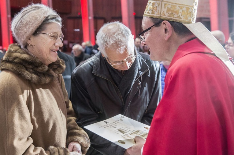 Jubileusze małżeńskie w Świątyni Opatrzności Bożej