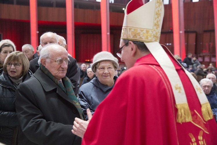 Jubileusze małżeńskie w Świątyni Opatrzności Bożej