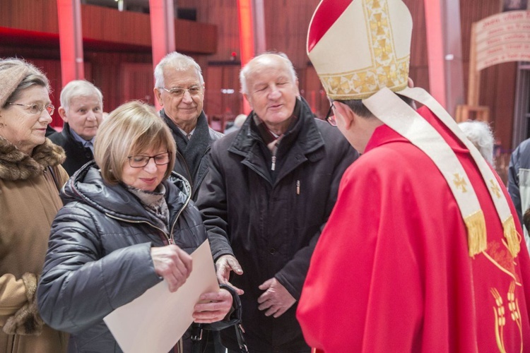 Jubileusze małżeńskie w Świątyni Opatrzności Bożej