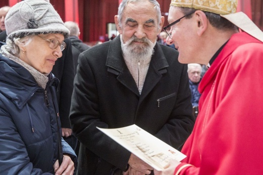 Jubileusze małżeńskie w Świątyni Opatrzności Bożej