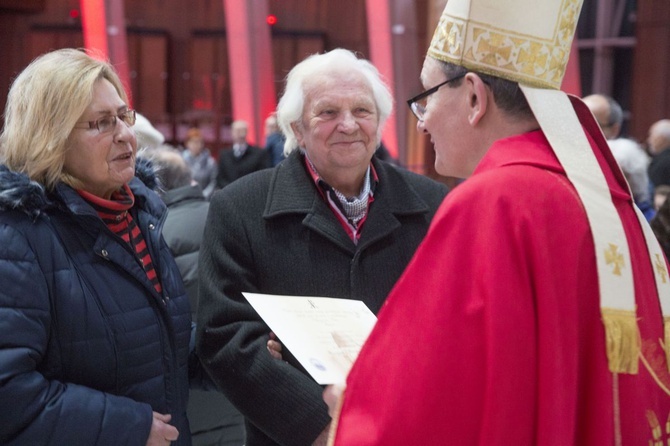 Jubileusze małżeńskie w Świątyni Opatrzności Bożej