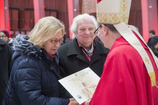 Jubileusze małżeńskie w Świątyni Opatrzności Bożej