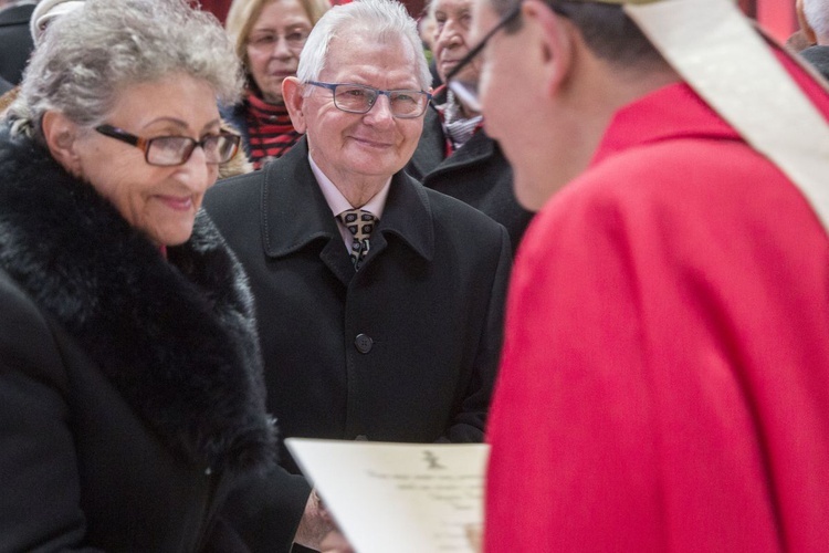 Jubileusze małżeńskie w Świątyni Opatrzności Bożej