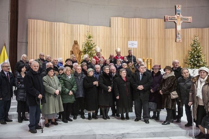 Jubileusze małżeńskie w Świątyni Opatrzności Bożej