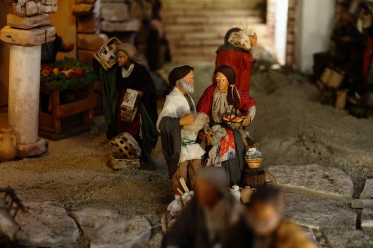 Szopka w bazylice Matki Bożej Anielskiej w Kalwarii Zebrzydowskiej 2019