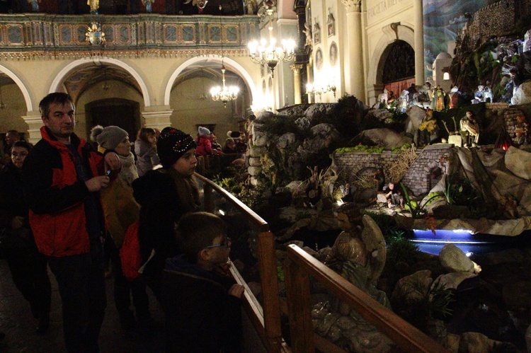 Szopka w bazylice Matki Bożej Anielskiej w Kalwarii Zebrzydowskiej 2019