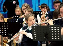 Orkiestry dęte działają w czterech wrocławskich placówkach, m.in. w Zespole Szkół Salezjańskich „Don Bosco”. Na zdjęciu uczniowie prezentują efekty swojej pracy.