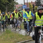 Lipiec. Pielgrzymka rowerowa Akcji Katolickiej na Jasną Górę.