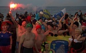 Gdańska kąpiel morsów w Nowym Roku