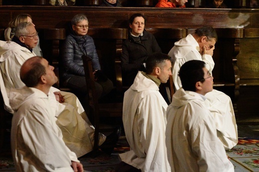 Spotkanie z braćmi z Taizé w kościele Mariackim w Krakowie