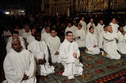 Spotkanie z braćmi z Taizé w kościele Mariackim w Krakowie