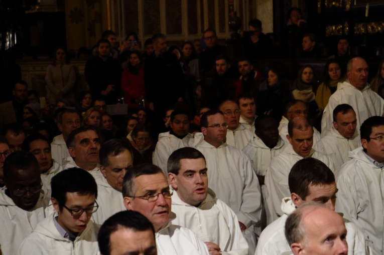 Spotkanie z braćmi z Taizé w kościele Mariackim w Krakowie