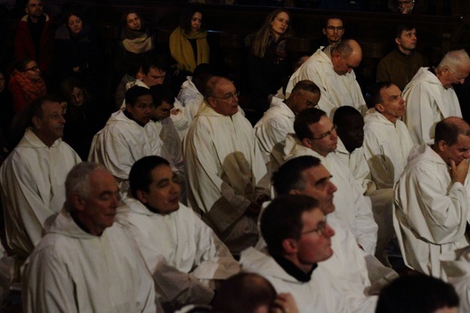 Spotkanie z braćmi z Taizé w kościele Mariackim w Krakowie