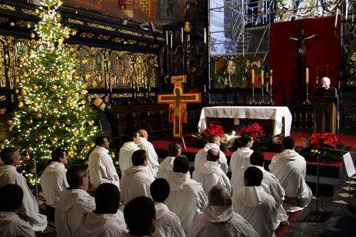 Spotkanie z braćmi z Taizé w kościele Mariackim w Krakowie