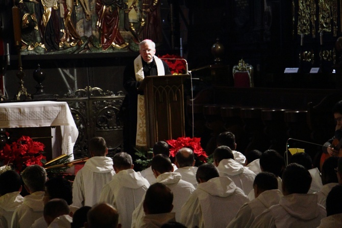 Spotkanie z braćmi z Taizé w kościele Mariackim w Krakowie