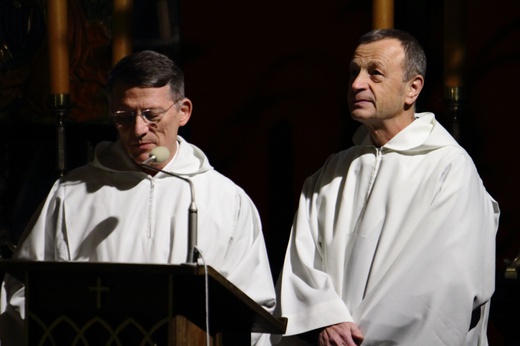 Spotkanie z braćmi z Taizé w kościele Mariackim w Krakowie