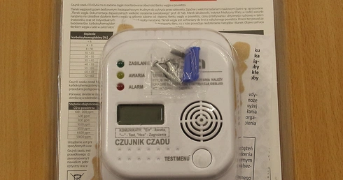 Czujniki czadu dla białogardzian