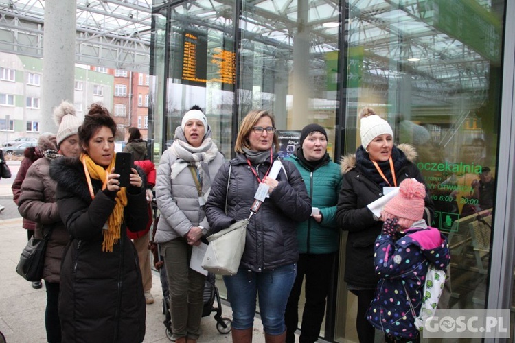 Zielonogórskie "Kolędowanie w Autobusie"