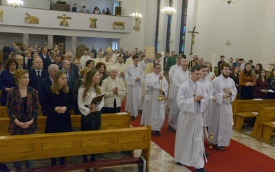 Mszy św. w seminaryjnej kaplicy przewodniczył bp Piotr Turzyński.