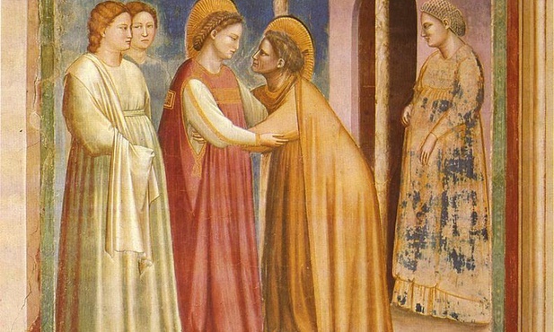 Giotto, Nawiedzenie.