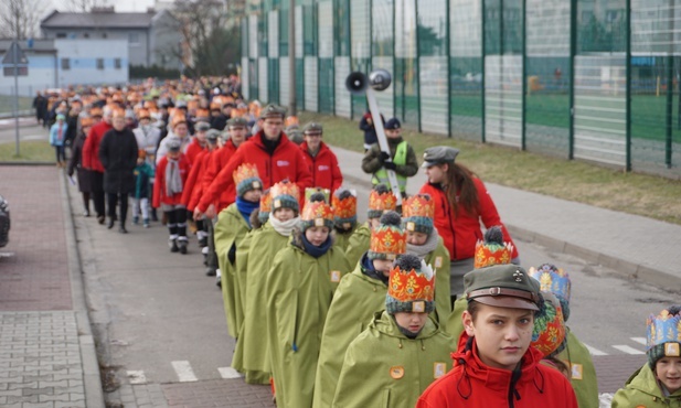 Przez Knurów przemaszerował Orszak Trzech Króli
