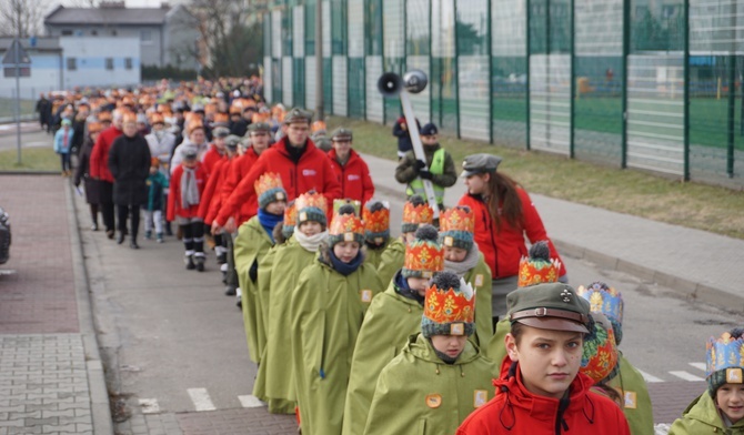 Przez Knurów przemaszerował Orszak Trzech Króli