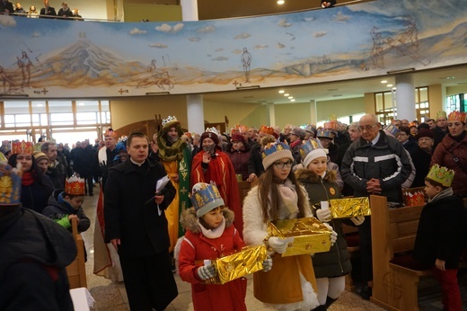 Knurowianie pokłonili się Dzieciątku
