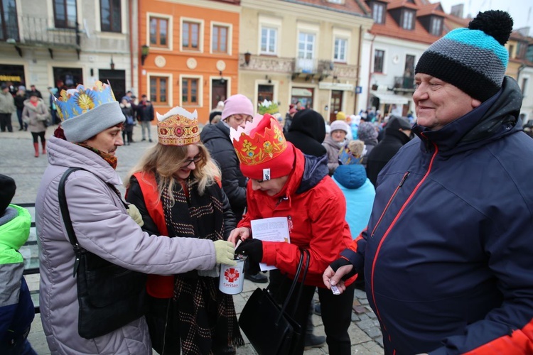 Orszak Trzech Króli w Sandomierzu 