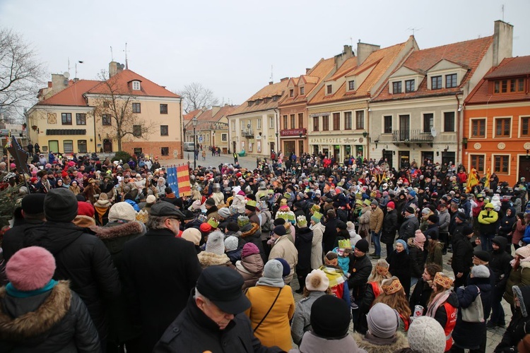 Orszak Trzech Króli w Sandomierzu 