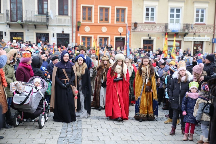 Orszak Trzech Króli w Sandomierzu 