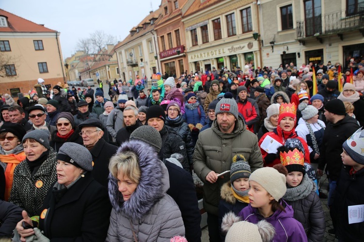 Orszak Trzech Króli w Sandomierzu 