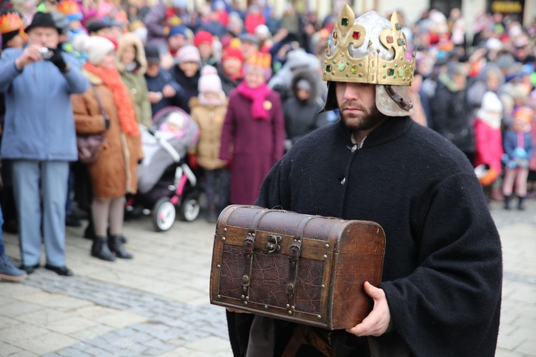 Orszak Trzech Króli w Sandomierzu 