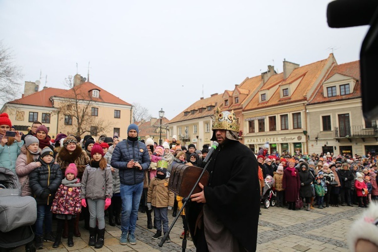 Orszak Trzech Króli w Sandomierzu 