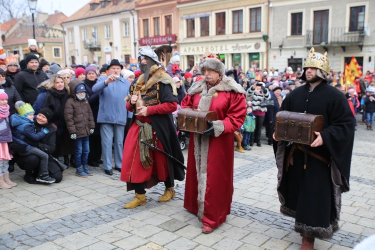 Orszak Trzech Króli w Sandomierzu 