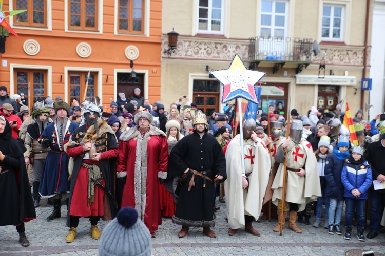 Orszak Trzech Króli w Sandomierzu 