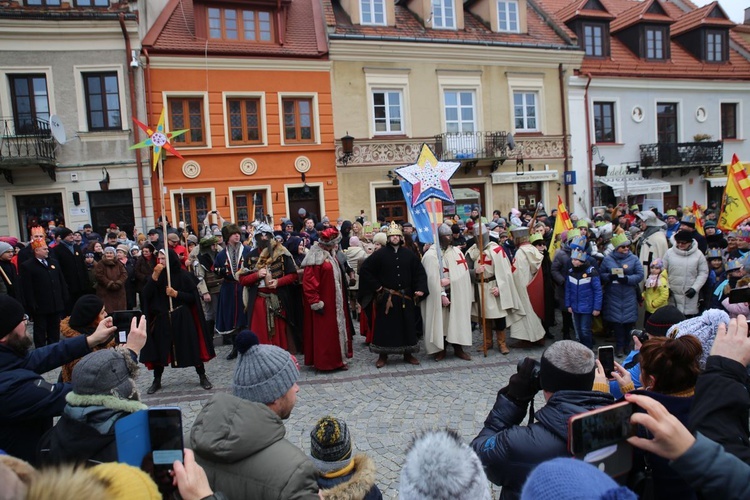 Orszak Trzech Króli w Sandomierzu 