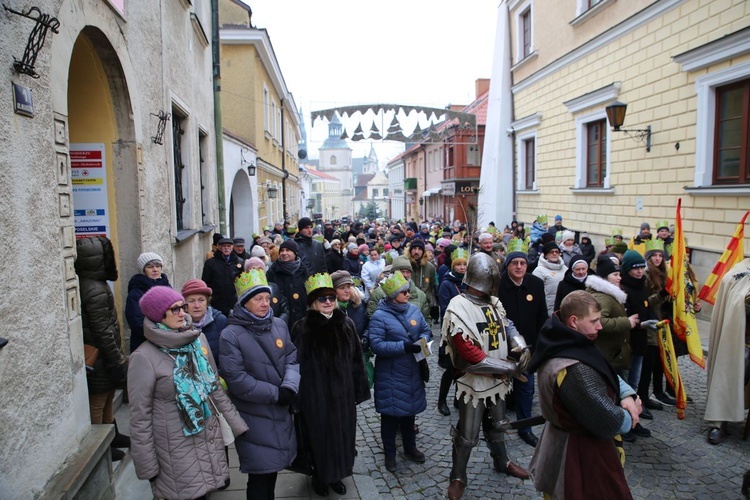 Orszak Trzech Króli w Sandomierzu 