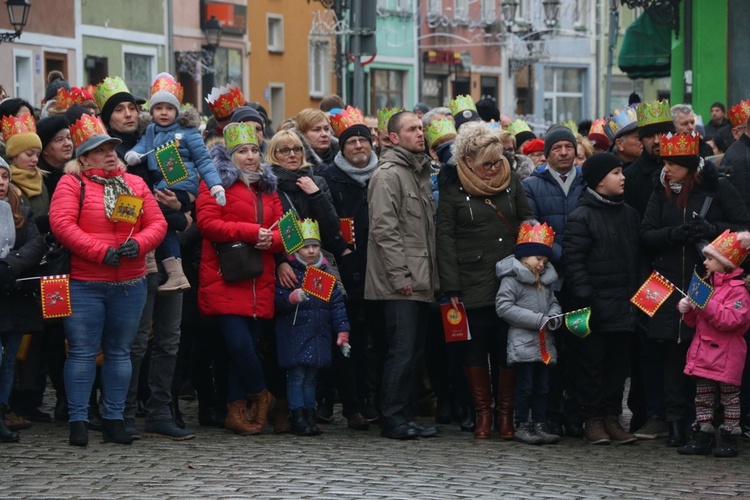 Orszak Trzech Króli 2020 w Wołowie